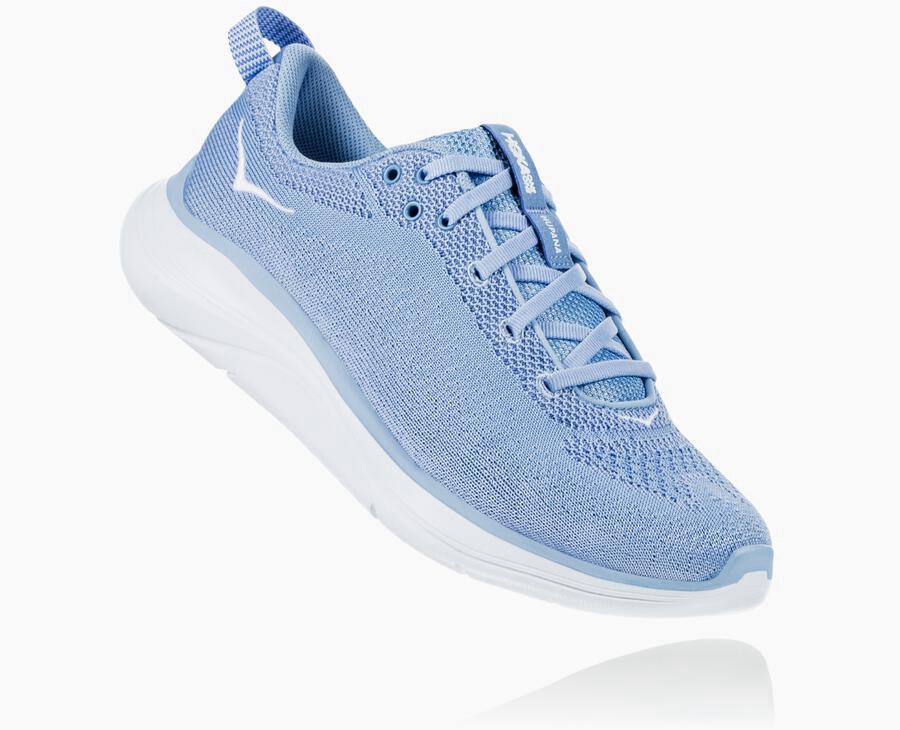 Tenis Hoka One One Feminino Azuis/Branco - Hupana Flow - 863-RJWKVL